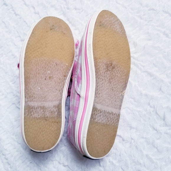 Keds x Kate Spade Champion Seasonal Pink Gingham Toddler Size 8 - Picture 6 of 7